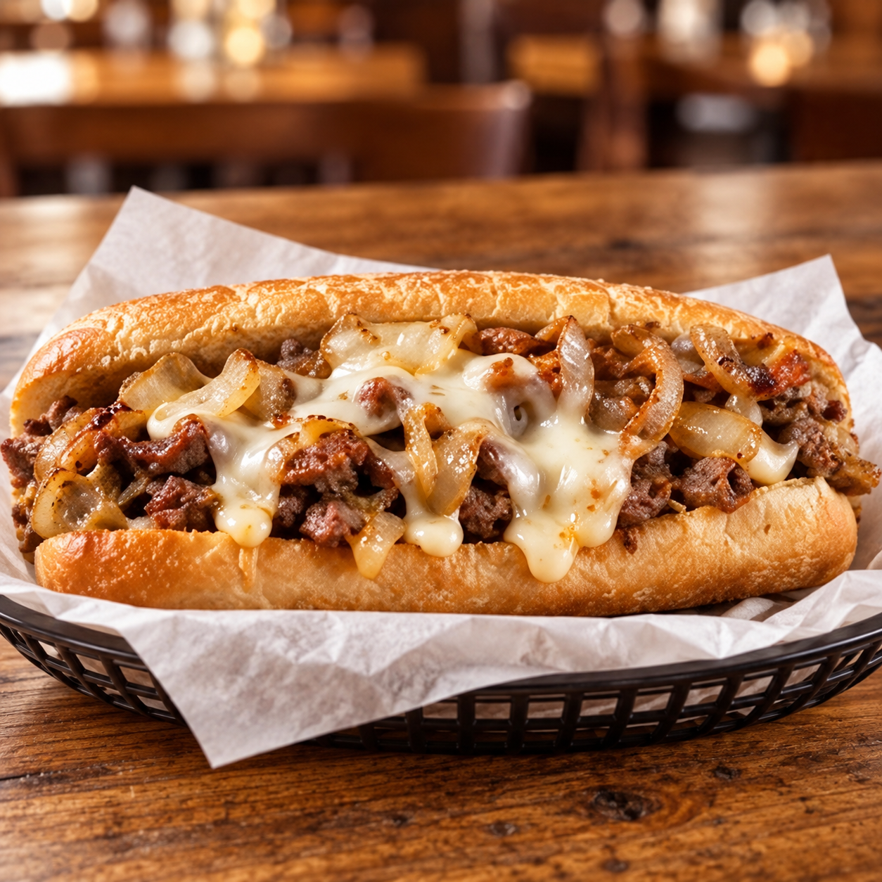 Ocean Park cheesesteak